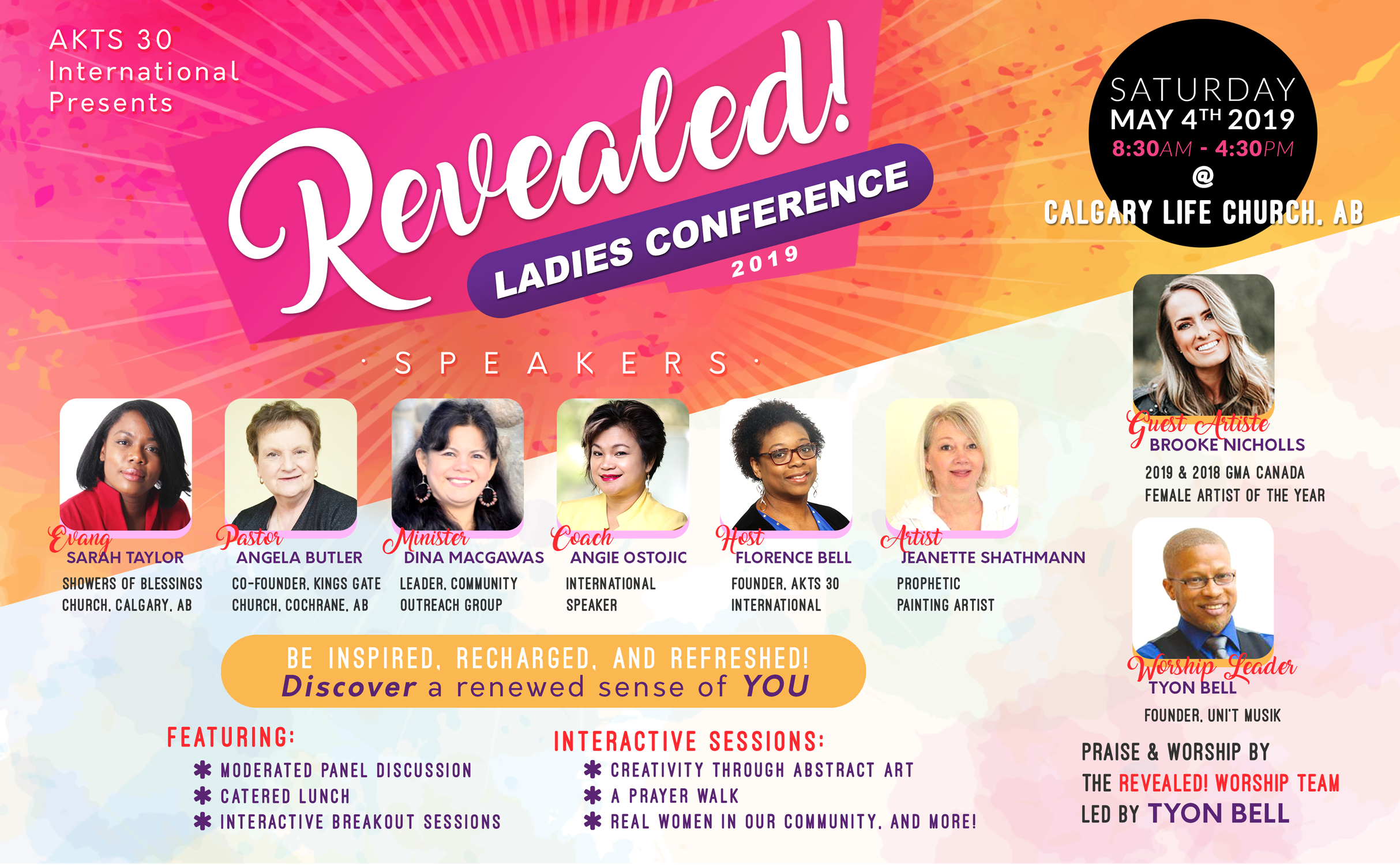 Image: Women's Conference Flyer Design - Graphics Design services